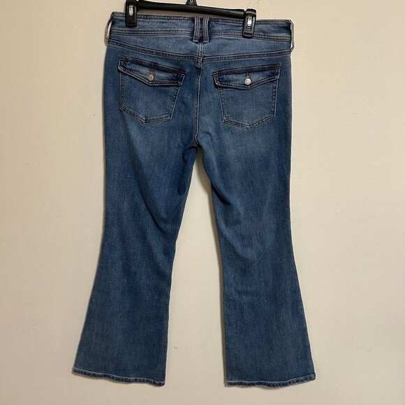 Y2K Inspired Aeropostale Low Rise Flare Jeans Sz 10 EUC - Picture 2 of 5